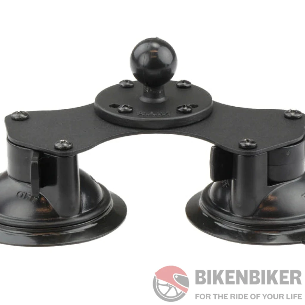 RAM Mounts Twist-Lock Base - Dual Suction Cup With 1" Ball(Skuidram B 189b 202uskuid Ram Mounts Twist Lock Base Dual Suction Cup With 1 Ball) 1 RAM Mounts Twist-Lock Base - Dual Suction Cup With 1" Ball(Skuidram B 189b 202uskuid Ram Mounts Twist Lock Base Dual Suction Cup With 1 Ball)