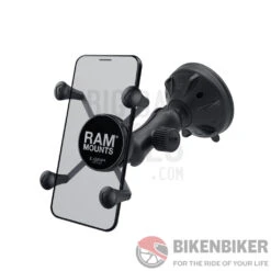 RAM Mounts X-Grip Phone Mount W/ Suction Cup (Unpacked)(Skuidrap B 166 2 Un7uskuid Ram Mounts X Grip Phone Mount W Suction Cup Unpacked)