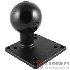 RAM® Mounts Ball With 100mm VESA Plate(Skuidram 246uskuid Ram Mounts Ball With 100mm Vesa Plate) -Biken Biker Store ram r mounts ball with 100mm vesa plate phone 193