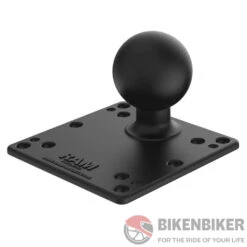RAM® Mounts Ball With 100mm VESA Plate(Skuidram 246uskuid Ram Mounts Ball With 100mm Vesa Plate) -Biken Biker Store ram r mounts ball with 100mm vesa plate phone 557