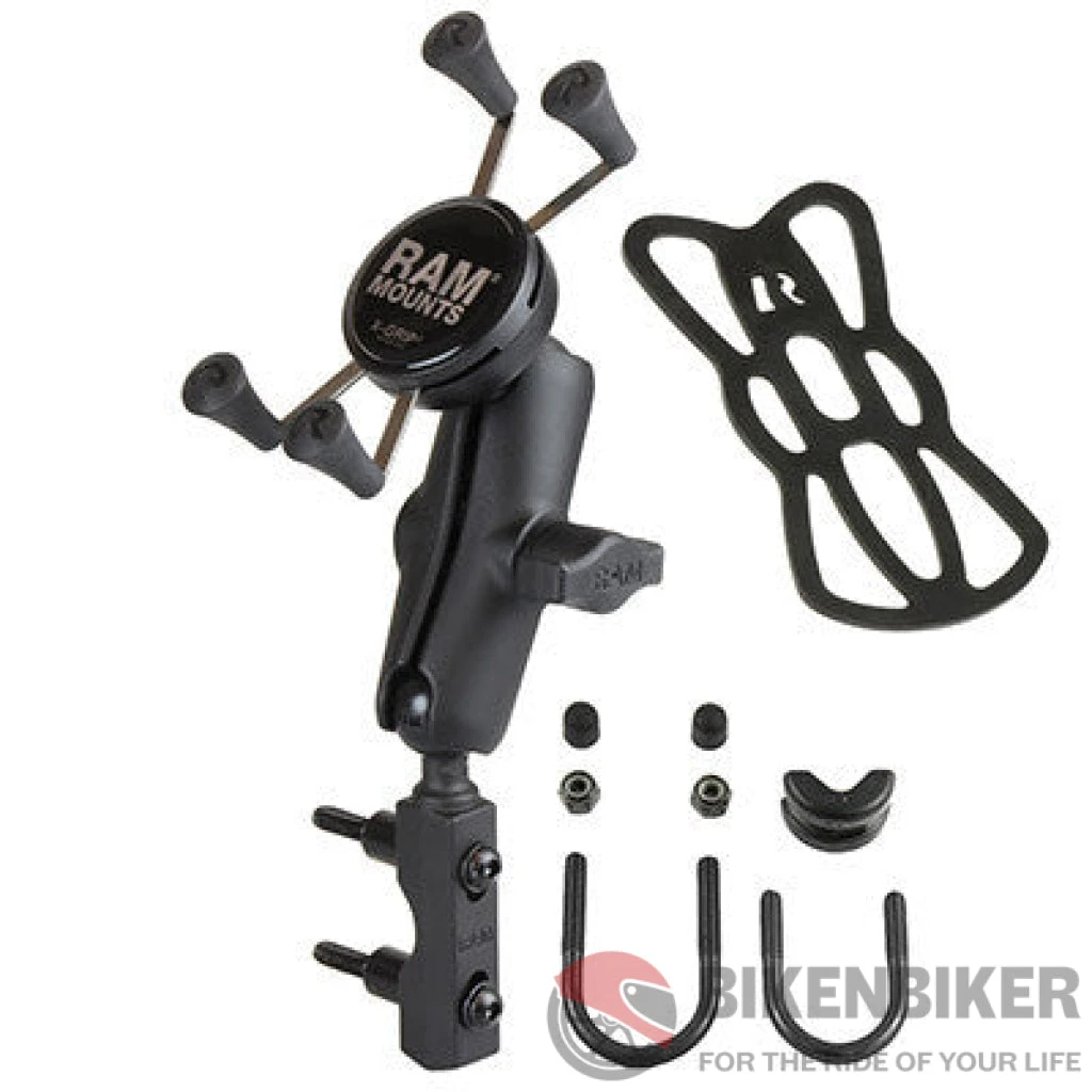 RAM® Mounts - X-Grip® Phone Mount With Motorcycle Brake/Clutch Reservoir Base(Skuidram B 174 Un7uskuid Ram Combination Brake Clutch Reservoir U Bolt Mount) 1 RAM® Mounts - X-Grip® Phone Mount With Motorcycle Brake/Clutch Reservoir Base(Skuidram B 174 Un7uskuid Ram Combination Brake Clutch Reservoir U Bolt Mount)