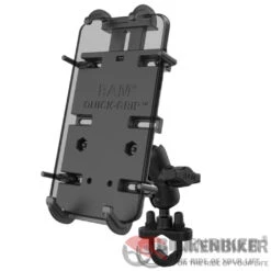 RAM® Quick-Grip™ XL Phone Mount With Handlebar U-Bolt Base(Skuidram B 149z A Pd4uskuid Ram Quick Grip Xl Phone Mount With Handlebar U Bolt Base) 5 RAM® Quick-Grip™ XL Phone Mount With Handlebar U-Bolt Base(Skuidram B 149z A Pd4uskuid Ram Quick Grip Xl Phone Mount With Handlebar U Bolt Base) -Biken Biker Store ram r quick grip xl phone mount with handlebar u bolt base mounts 358