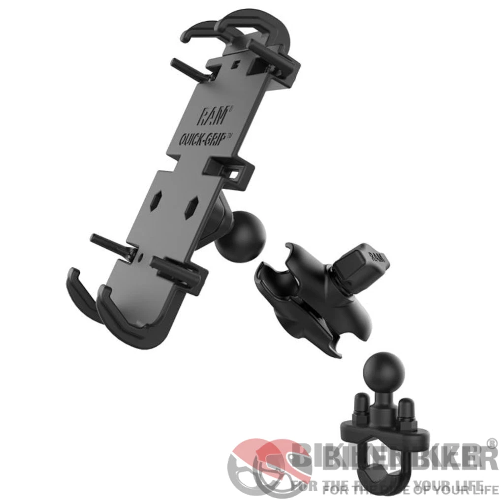 RAM® Quick-Grip™ XL Phone Mount With Handlebar U-Bolt Base(Skuidram B 149z A Pd4uskuid Ram Quick Grip Xl Phone Mount With Handlebar U Bolt Base) 2 RAM® Quick-Grip™ XL Phone Mount With Handlebar U-Bolt Base(Skuidram B 149z A Pd4uskuid Ram Quick Grip Xl Phone Mount With Handlebar U Bolt Base) - Image 2