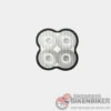 Stage Series 3" LED Pod Replacement Clear Lenses - Diode Dynamics(Skuiddd6348skuid Stage Series 3 Led Pod Replacement Clear Lenses Diode Dynamics) -Biken Biker Store stage series 3 led pod replacement clear lenses diode dynamics lens kit 568