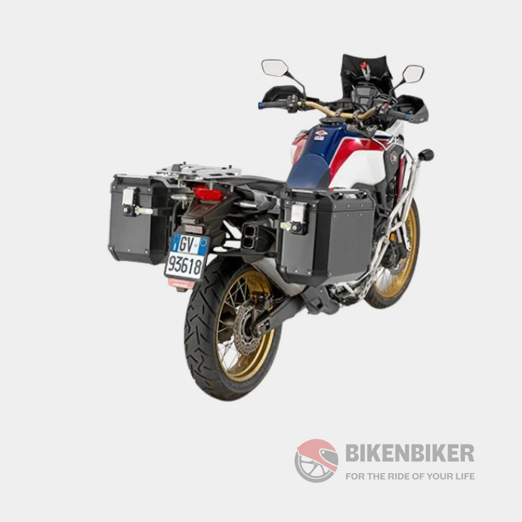 Monokey Trekker Outback Line 48Ltr Side Box Black- Givi(Skuidobkn48blskuid Trekker Outback 48 Black Line Side Cases Givi) 5 Monokey Trekker Outback Line 48Ltr Side Box Black- Givi(Skuidobkn48blskuid Trekker Outback 48 Black Line Side Cases Givi) - Image 5