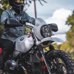 Handguard Mount For BMW RNineT Scrambler - Barkbusters(Skuidbhg 064 00 Npskuid Two Point Handguard Hardware Mount Bmw Rninet Scrambler Barkbusters) -Biken Biker Store two point handguard hardware mount bmw rninet scrambler barkbusters hand guard 843