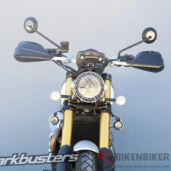 Handguard Mount For Triumph Scrambler- Barkbusters(Skuidbhg 080 00 Npskuid Two Point Handguard Hardware Mount Triumph Scrambler 1200 Barkbusters) -Biken Biker Store two point handguard hardware mount triumph scrambler 1200 xc xe barkbusters hand guard 125
