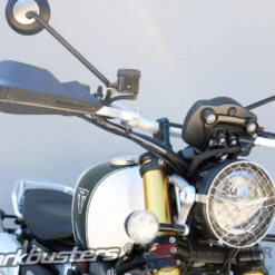 Handguard Mount For Triumph Scrambler- Barkbusters(Skuidbhg 080 00 Npskuid Two Point Handguard Hardware Mount Triumph Scrambler 1200 Barkbusters) -Biken Biker Store two point handguard hardware mount triumph scrambler 1200 xc xe barkbusters hand guard 639