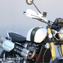 Handguard Mount For Triumph Scrambler- Barkbusters(Skuidbhg 080 00 Npskuid Two Point Handguard Hardware Mount Triumph Scrambler 1200 Barkbusters) -Biken Biker Store two point handguard hardware mount triumph scrambler 1200 xc xe barkbusters hand guard 869