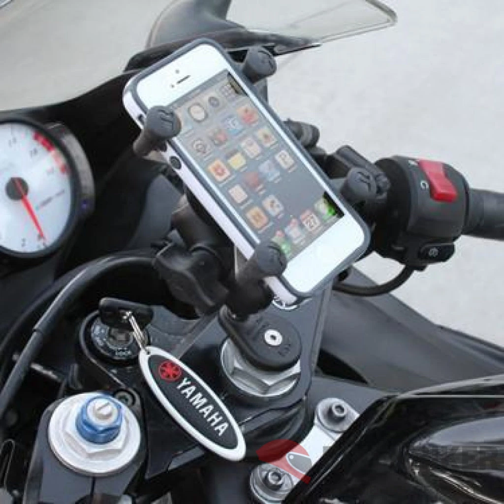 X-Grip® Large Phone Mount With Motorcycle Fork Stem Base - RAM Mounts(Skuidram B 176 A Un10uskuid Ram Fork Stem Mount Large X Grip Phone Cradle) 3 X-Grip® Large Phone Mount With Motorcycle Fork Stem Base - RAM Mounts(Skuidram B 176 A Un10uskuid Ram Fork Stem Mount Large X Grip Phone Cradle) - Image 3